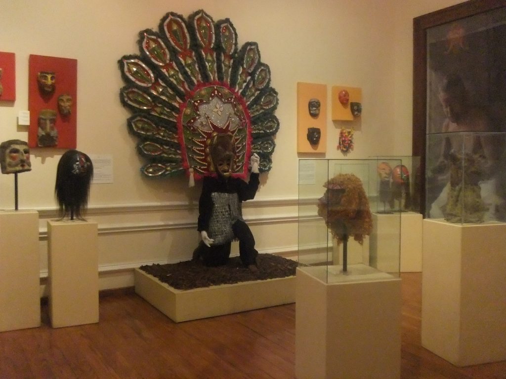 Salas en el Museo Nacional de la Máscara