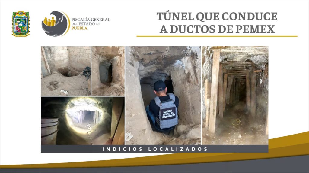 Video desde Puebla: Fiscalía aseguró el huachitúnel de la colonia Villa Frontera