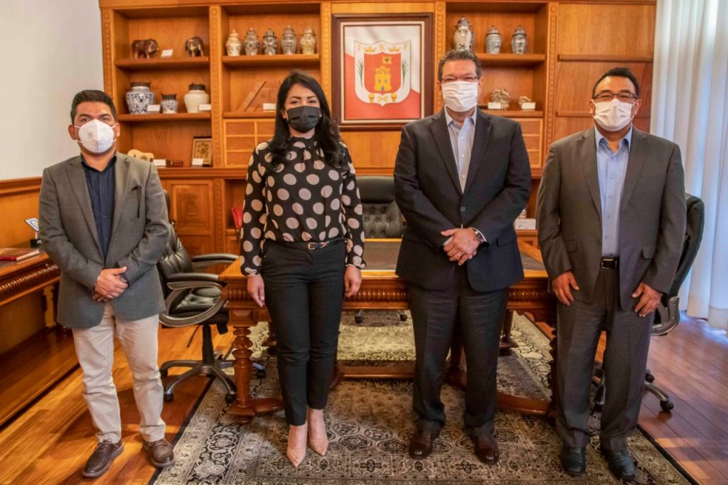 Desde Tlaxcala: Marco Mena se reúne con diputados locales para hablar de salud y economía