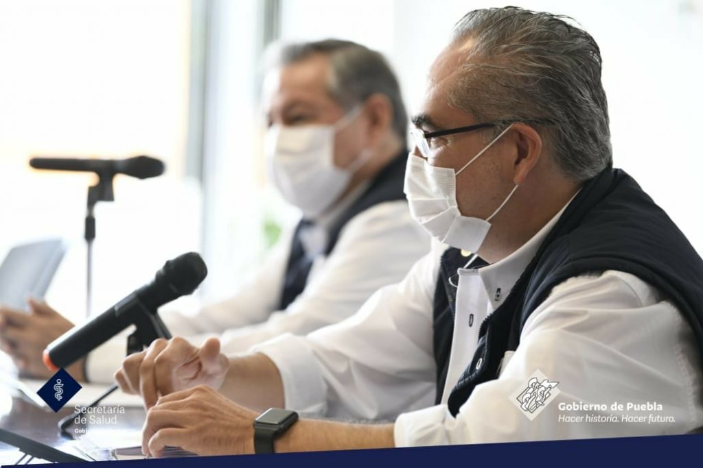 Video desde Puebla: Siguen hospitalizados 562 pacientes Covid19 en la entidad, precisa Martínez García