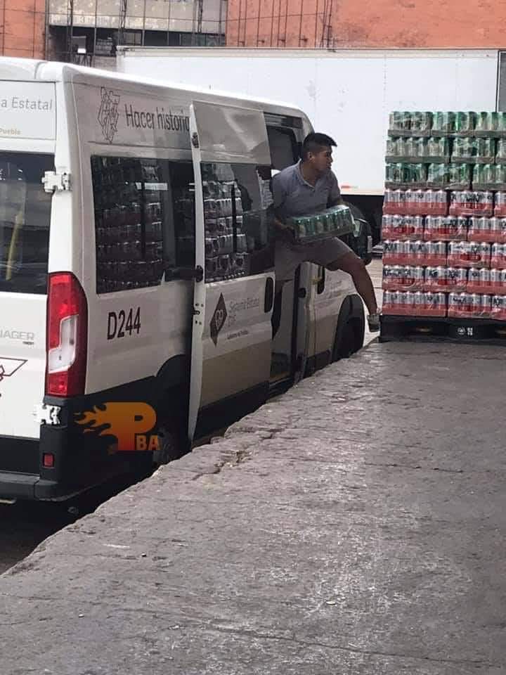 Será sancionado el ayuntamiento de la zona de Zacatlán por usar camioneta del DIF para transportar cervezas, advirtió el gobernador Barbosa