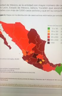 Parte de Guerra nacional viernes 11: México escala a 69 mil 649 fallecidos y 652 mil 364 contagios de Coronavirus
