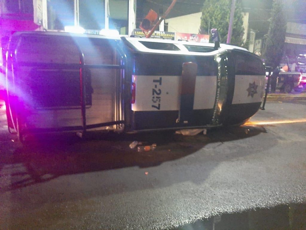 Acusan a agentes policíacos de San Andrés Cholula de provocar accidente por conducir en estado de ebriedad