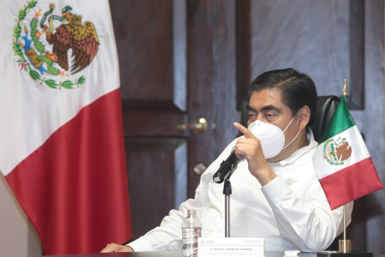 Puebla avanza con estabilidad pese a la pandemia: Miguel Barbosa