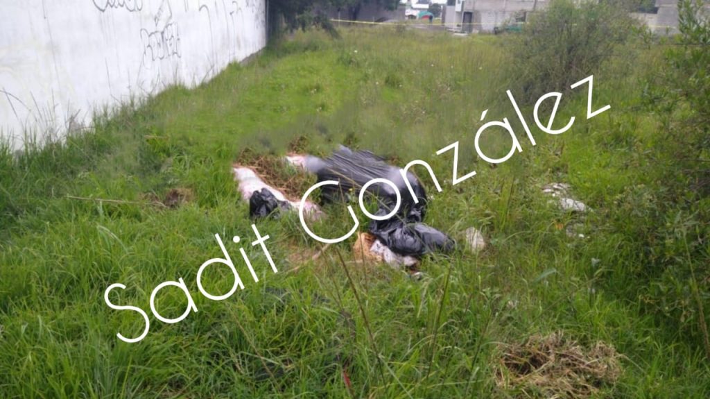 ¡Macabro! encuentran bolsas con un cuerpo humano decapitado en Jardines de Amalucan