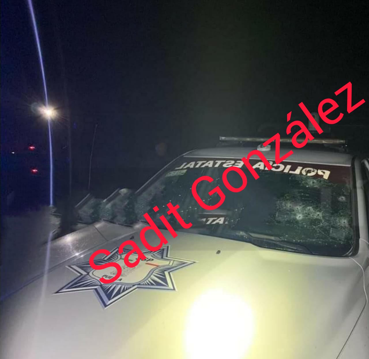 Policía estatal frustra robo de camión en Palmar de Bravo pero un elemento resultó herido