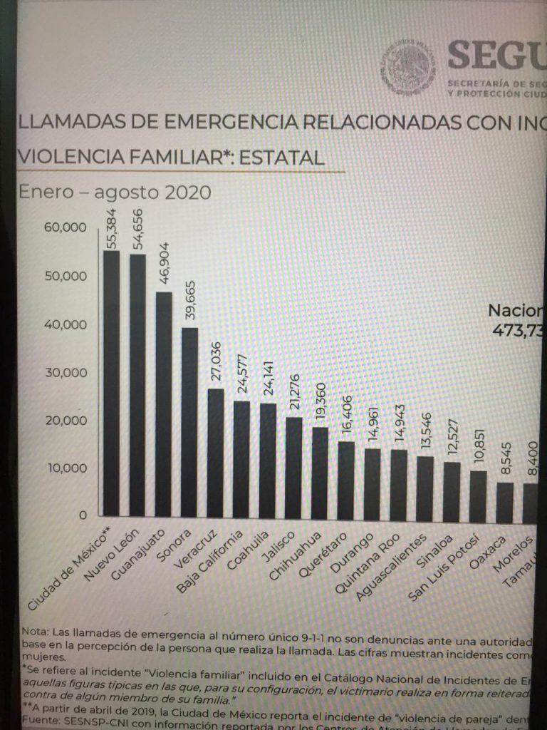 Puebla, quinto estado del país con más llamadas por violencia contra las mujeres: SNSP