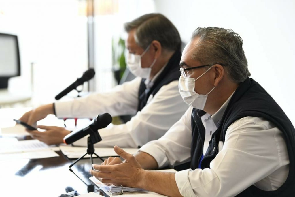 Video desde Puebla: Siguen hospitalizados 414 pacientes con Covid19 en Puebla, informó el secretario Martínez García