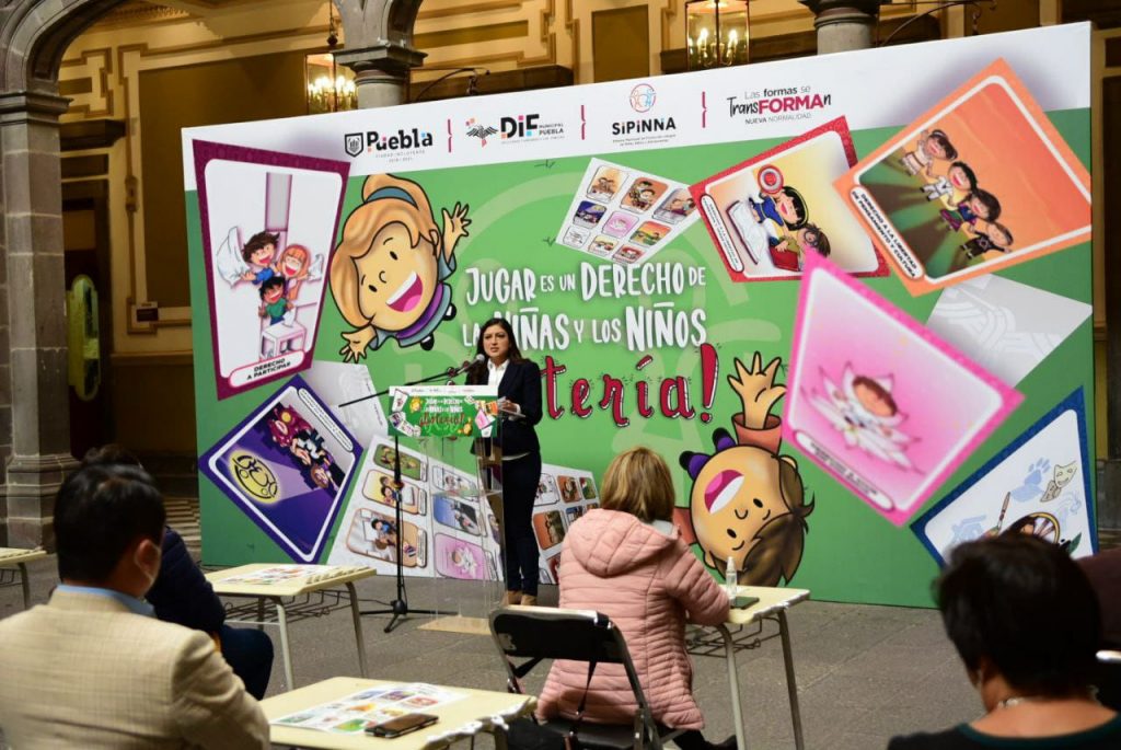 Con actividades lúdicas, el ayuntamiento de Puebla fomenta los derechos de niños y adolescentes