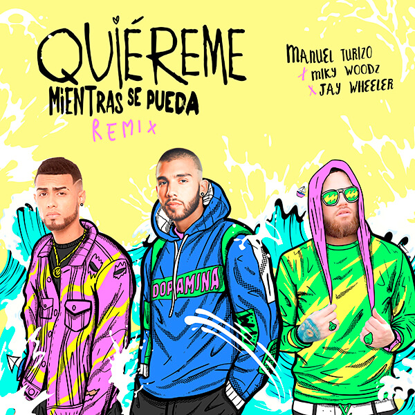 Manuel Turizo lanza una versión remix de “Quiéreme Mientras Se Pueda” en colaboración con Miki Woodz y Jay Wheeler