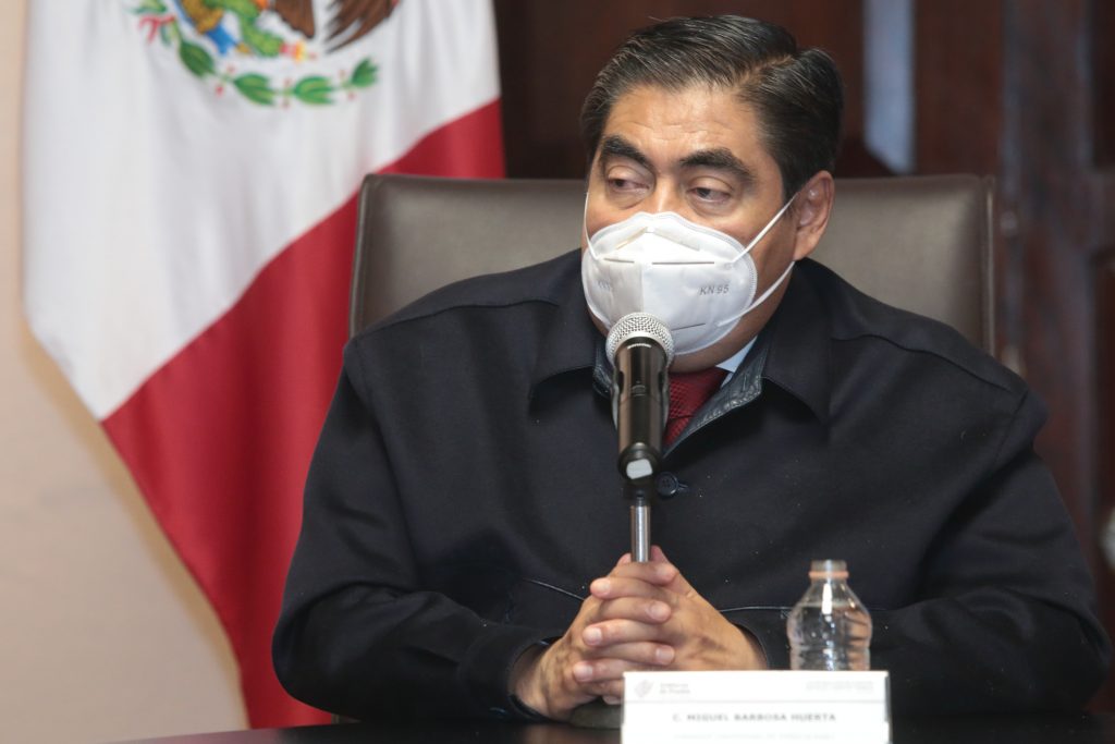Video desde Puebla: Pide Barbosa Huerta mantener comportamiento conservador ante la pandemia.