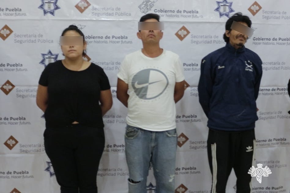 Policía estatal detiene a tres presuntos narcovendedores de “La Tita”