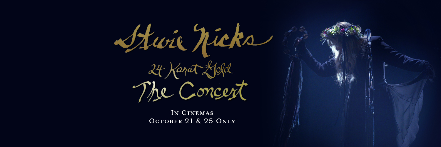 “Stevie Nicks 24 Karat Gold The Concert” se proyectará el 21 y 25 de octubre