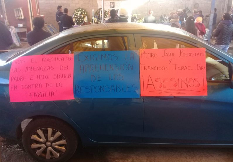 Video desde Puebla: Familiares de Fabián cierran calles de San Pablo Xochimehuacán, para exigir justicia 