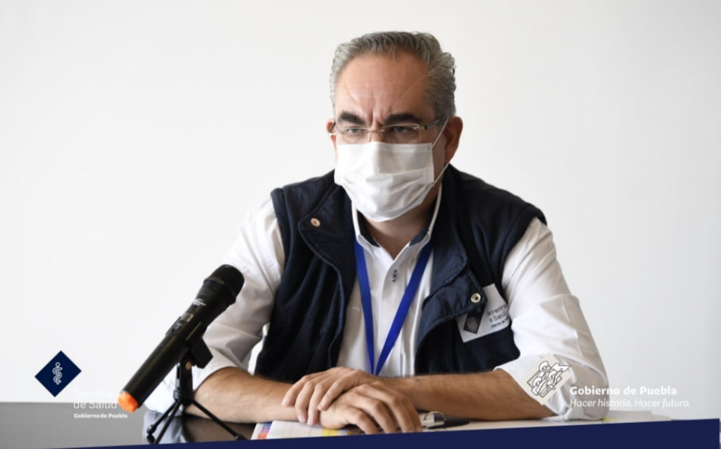 Reporta la Secretaría de Salud en Puebla seis muertos más por coronavirus 