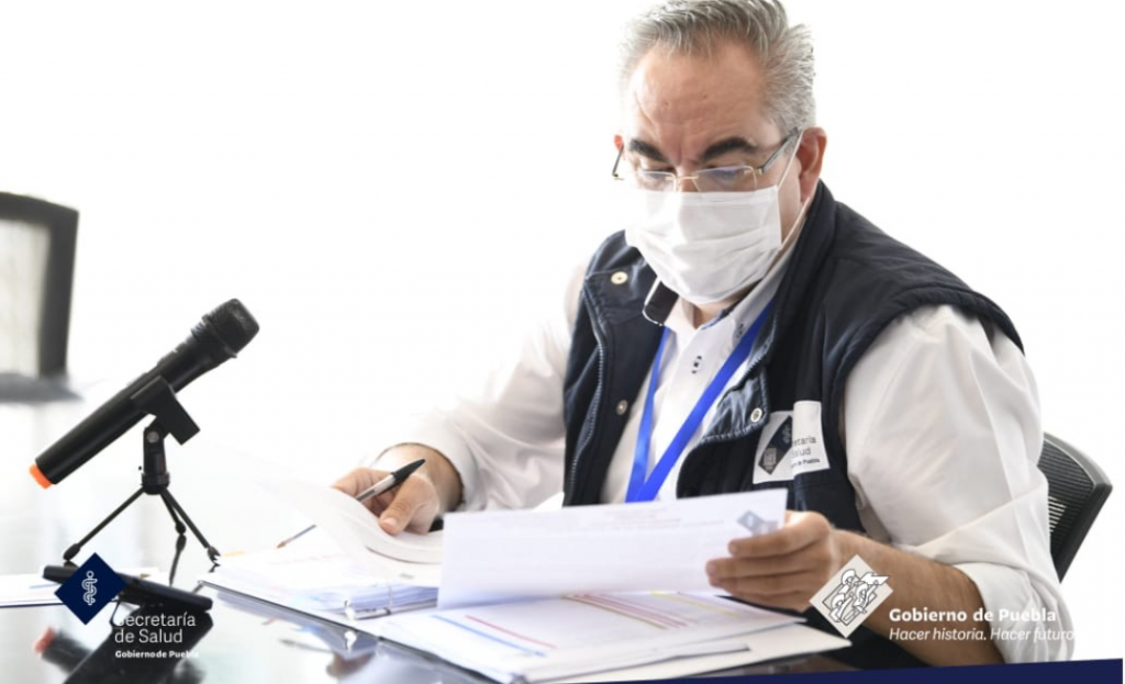 Reporta Salud 34 defunciones más por Coronavirus para Puebla 