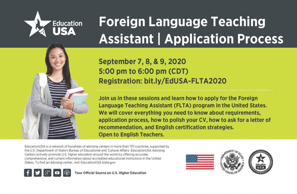 Difunde Centro Educationusa Tlaxcala convocatoria de beca para enseñar español