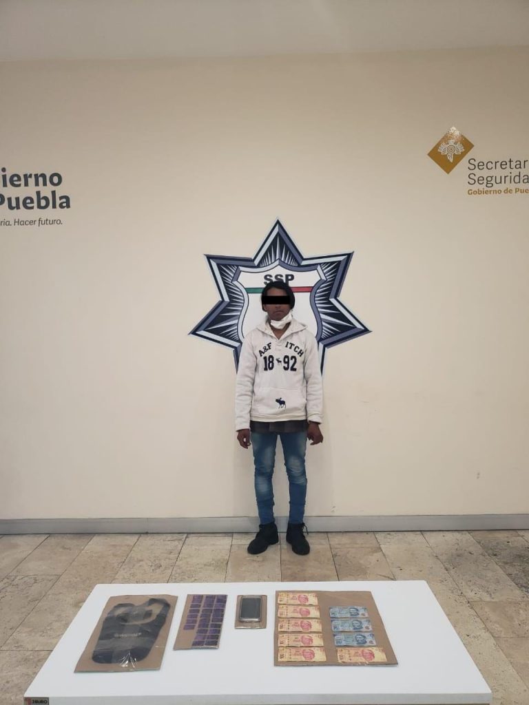 Captura Policía Estatal a presunto vendedor de cristal