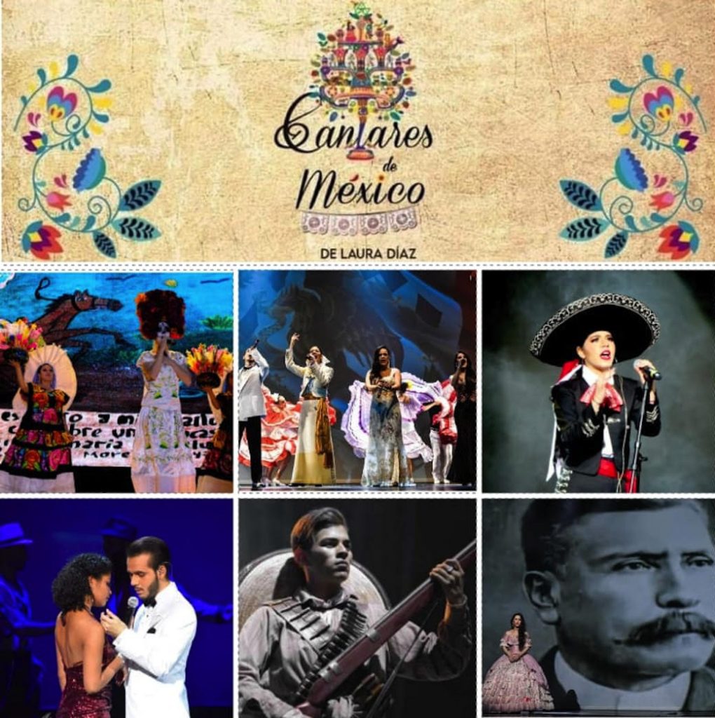 Gran Presentación de Cantares de México de Laura Díaz  este 15 de septiembre a las 11:05 PM por Streaming En Vivo.