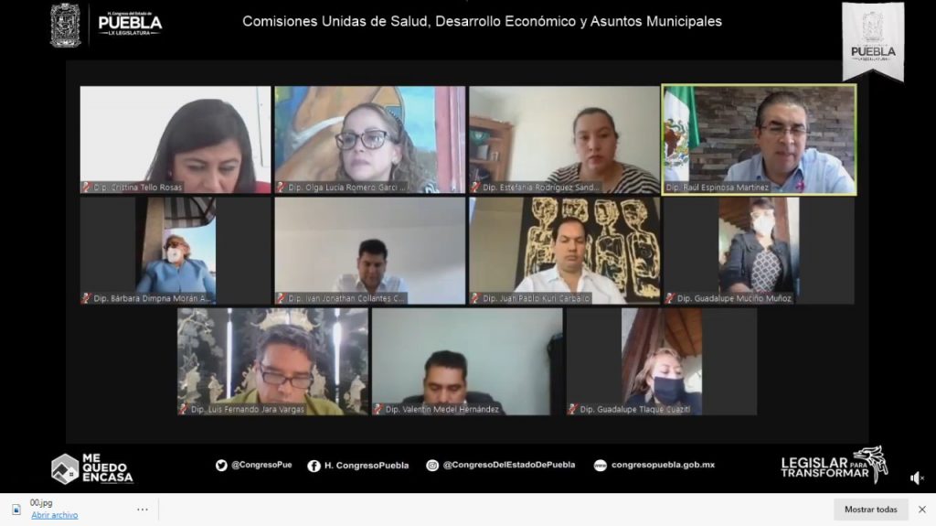 Exhorta congreso a los 217 ayuntamientos a generar prevención por Covid-19