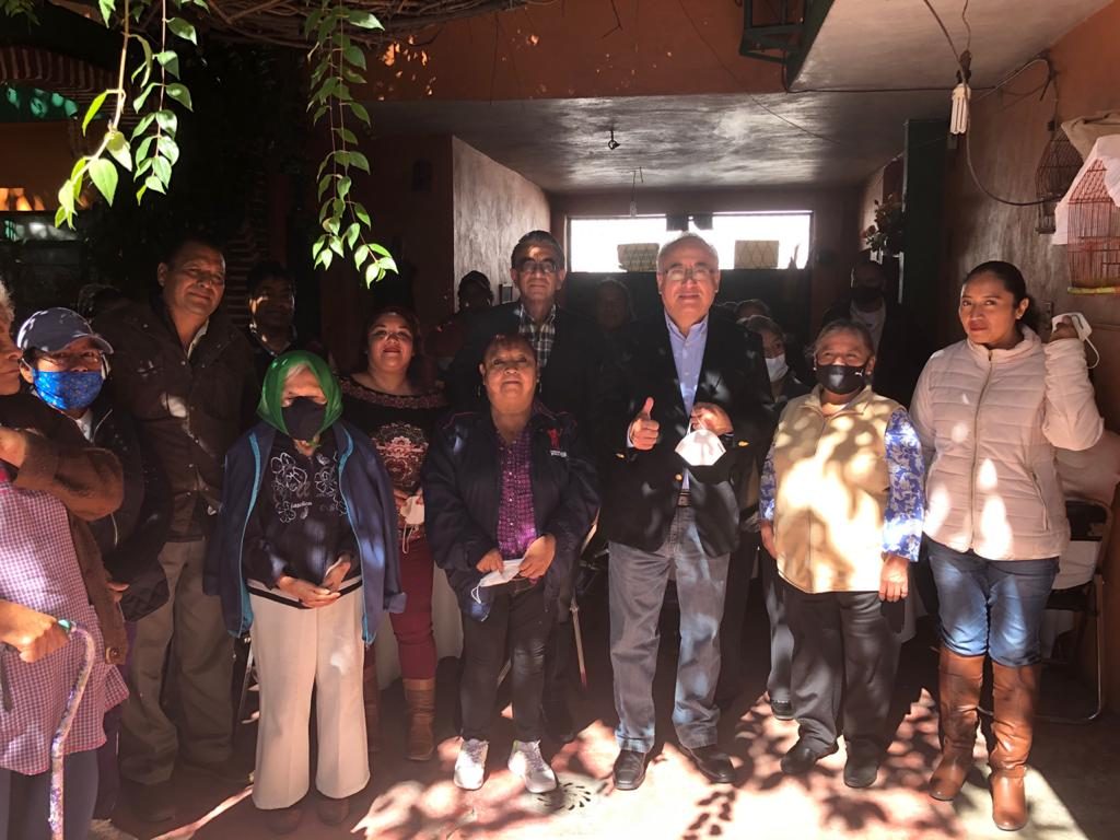 Valentín Meneses plantea mejorar los servicios públicos en el municipio de Puebla