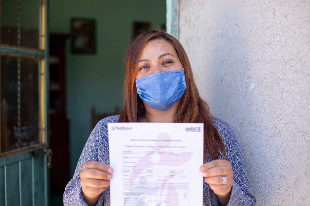 Realiza “Supérate” afiliación de familias en pobreza extrema de Coaxomulco.