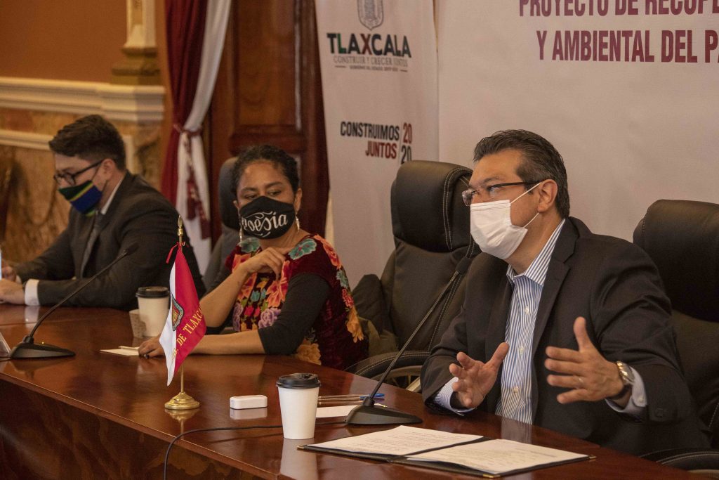 Marco Mena y Cultura federal acuerdan recuperación del Palacio de Cultura