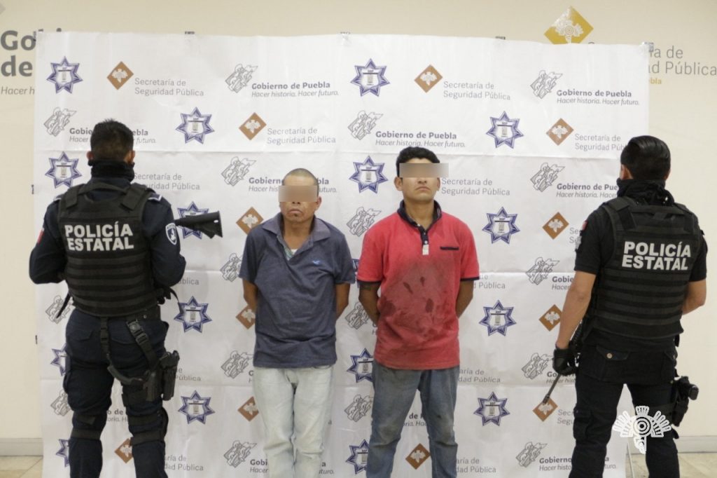 Detiene Policía Estatal a presuntos narcomenudistas en la capital poblana