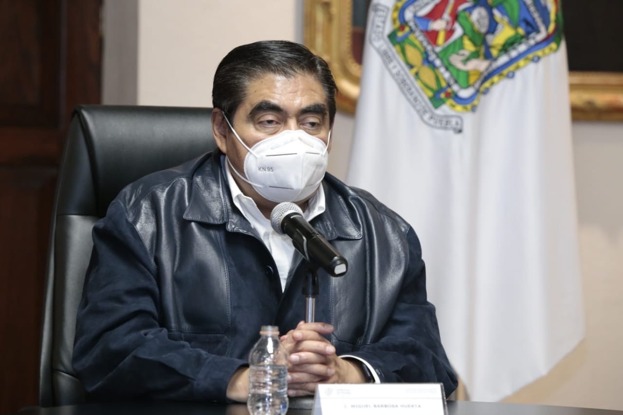 Gobernador Barbosa pidió apoyo de los ediles de Puebla, las Cholulas, Amozoc y Huejotzingo.