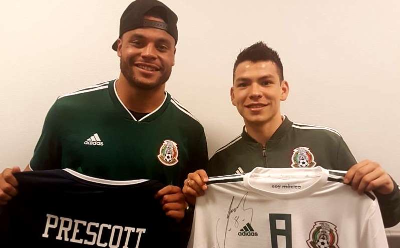 Selección Mexicana se solidariza con Dak Prescott usando imagen del Chucky Lozano