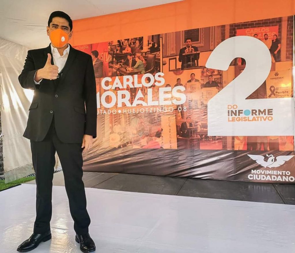 Pide el diputado Carlos Alberto Morales mayor seguridad en la región de Huejotzingo tras atentado en su domicilio