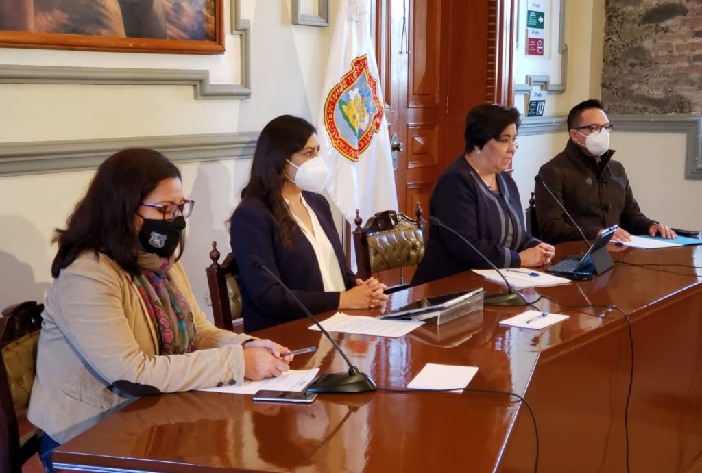 Video desde Puebla: Claudia Rivera Vivanco y Lourdes Rosales presentaron la aplicación móvil “Seguridad Incluyente”