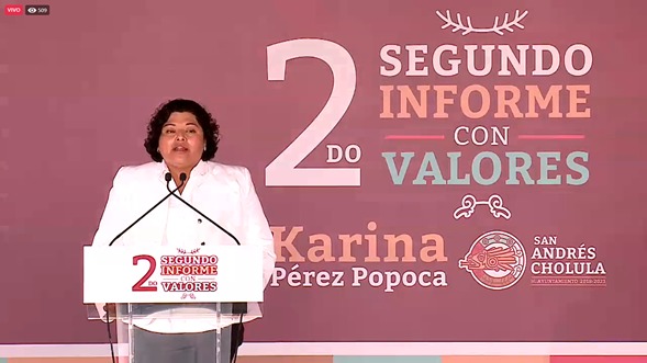 La crisis sanitaria no es cuestión de partido o de ideologías, sino de seres humanos: Karina Pérez en su 2do Informe