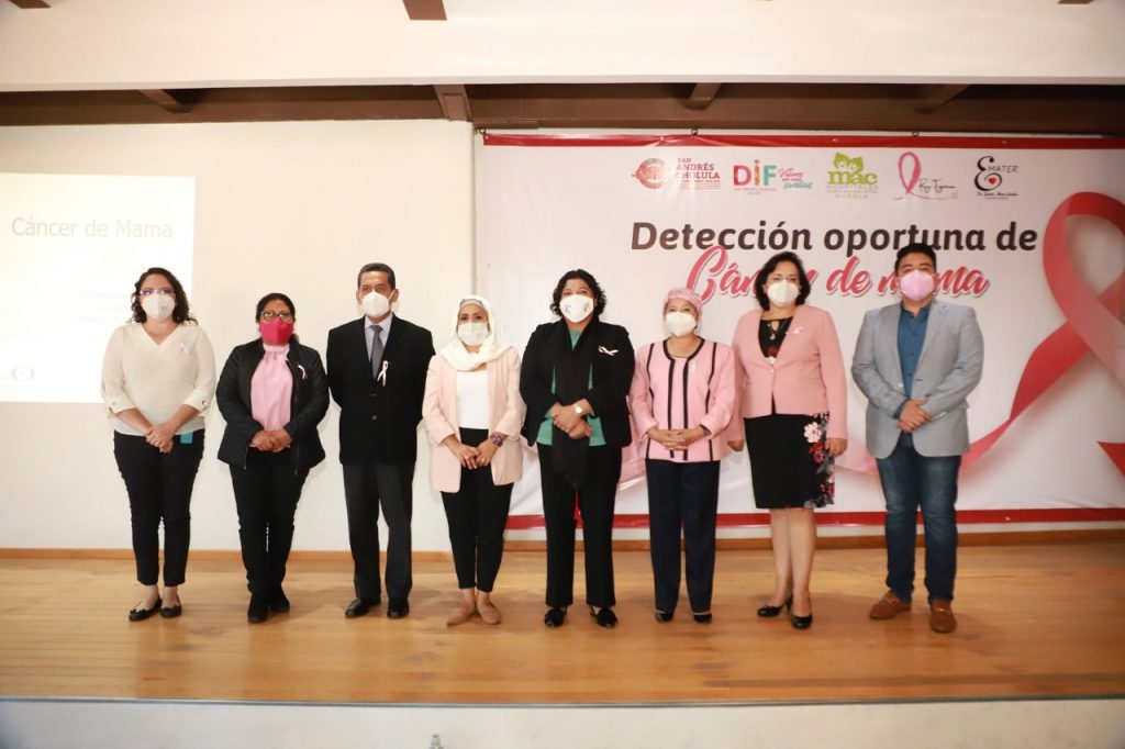 Desde San Andrés Cholula: DIF municipal fomenta la prevención y atención temprana contra el cáncer de mama