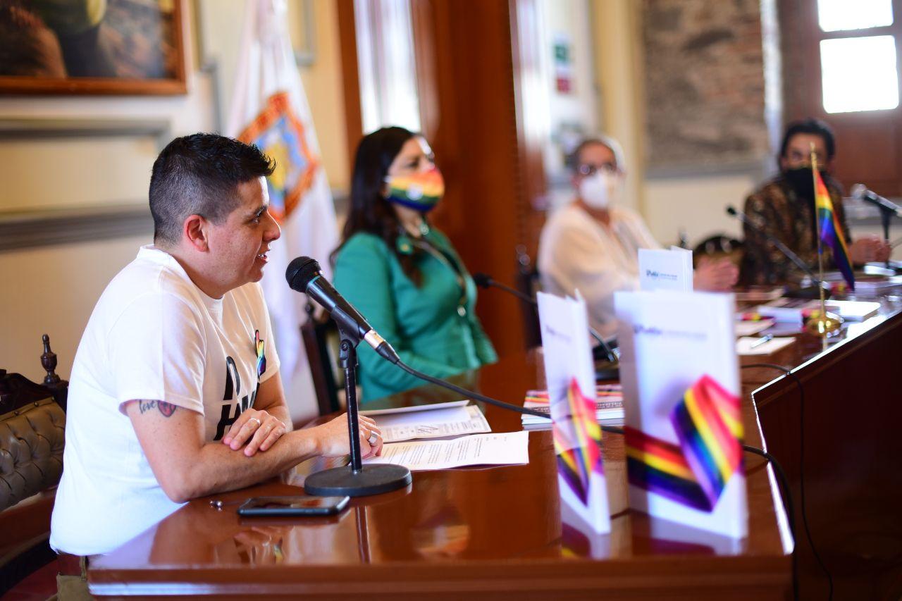Ayuntamiento de Puebla presenta diagnóstico de la comunidad LGBTTTI