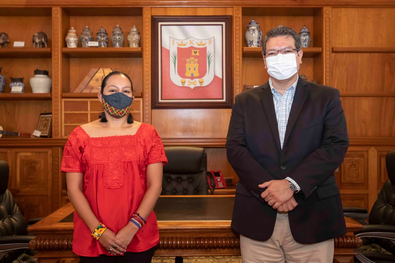 Desde Tlaxcala: Luisa Albores y Marco Mena dan seguimiento al trabajo de protección al ambiente