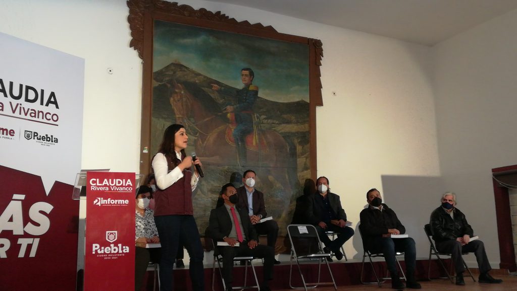 Mi mensaje político fue dirigido a los regidores de la Cuarta Transformación que traicionaron al movimiento: Claudia Rivera Vivanco