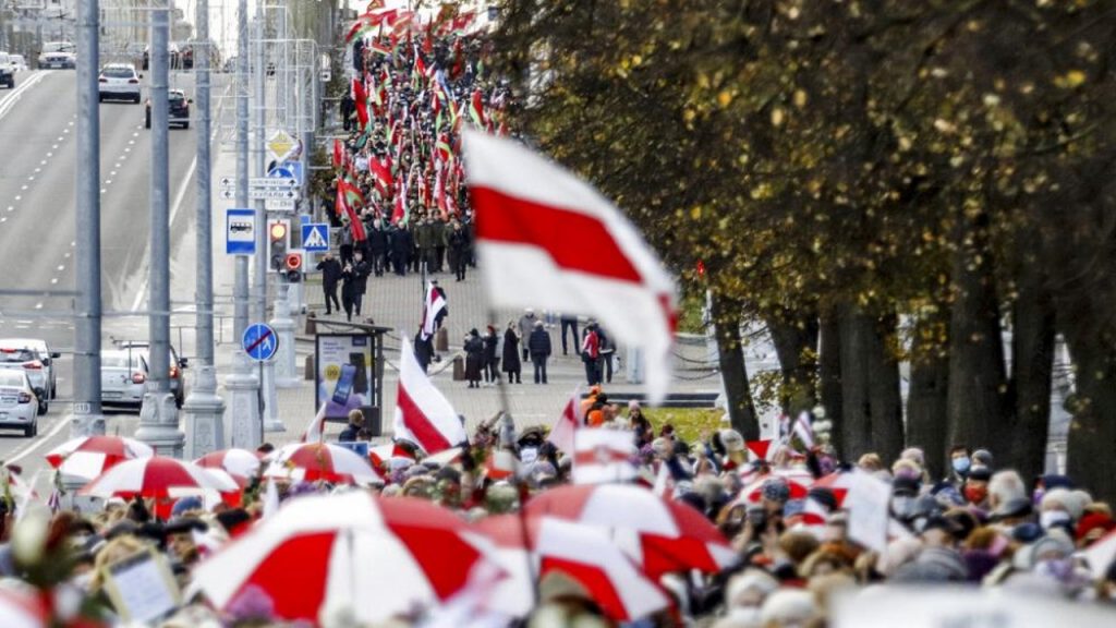 La oposición democrática de Bielorrusia, Premio Sájarov 2020