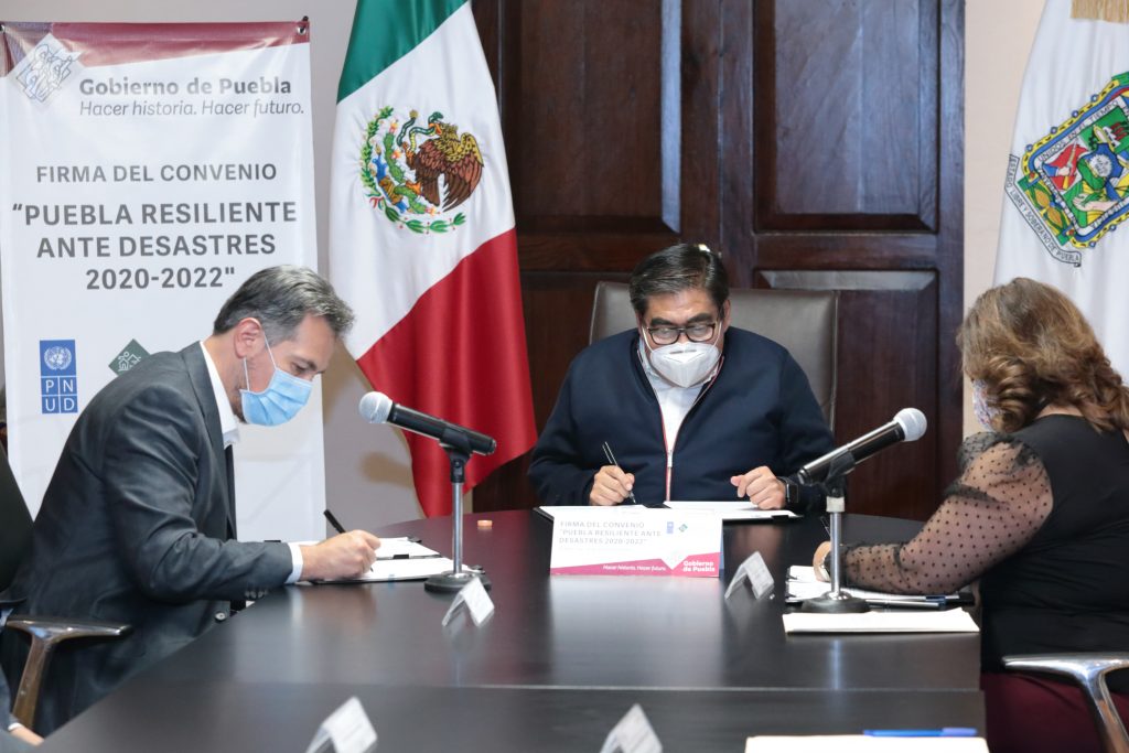 Mi gobierno tiene una visión moderna y da importancia al medio ambiente: Miguel Barbosa Huerta