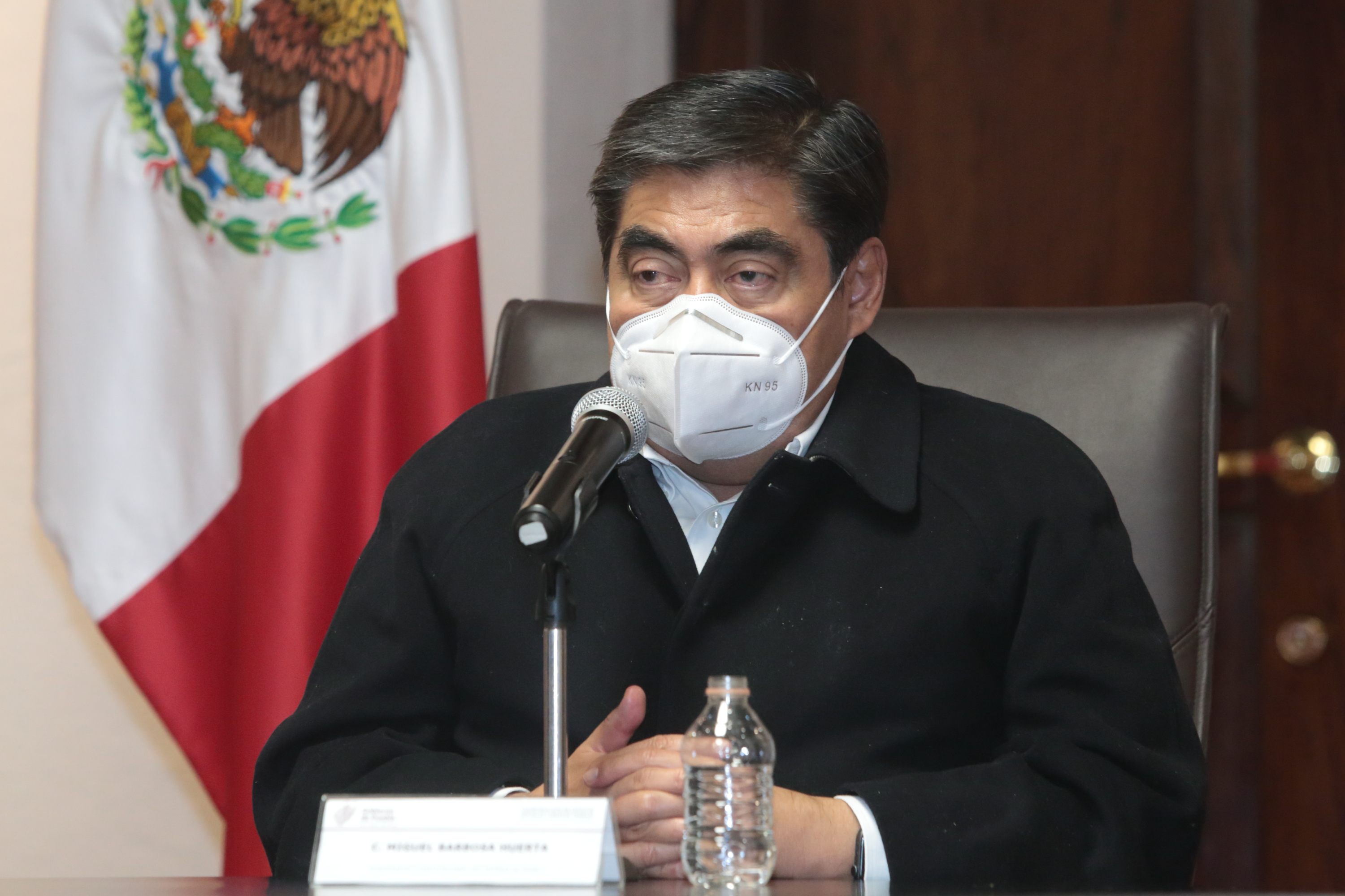 Podría transitar Puebla capital de rojo a naranja en el semáforo epidemiológico: Miguel Barbosa