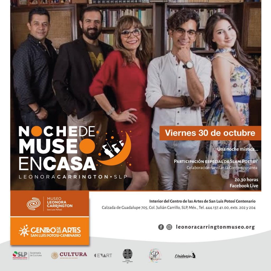 Noche de Museo en casa desde el Leonora Carrington SLP