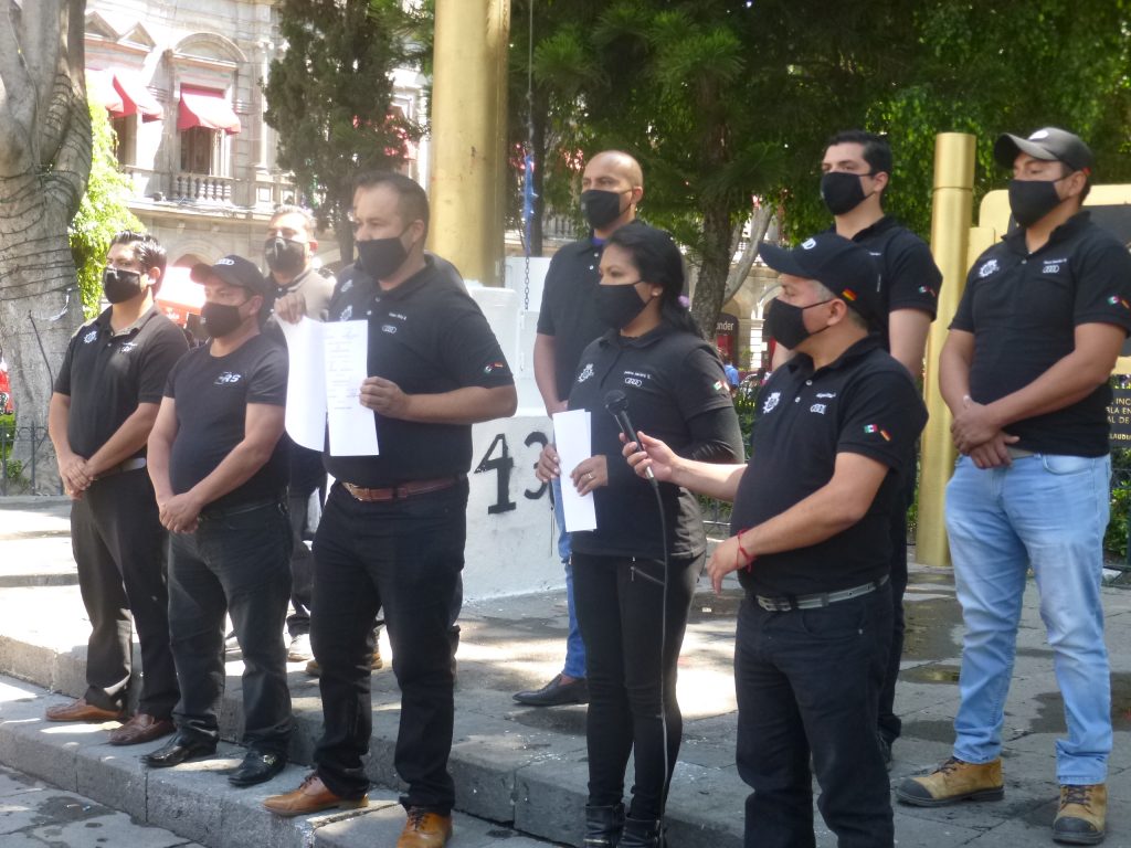 César Orta Briones es el secretario general electo del sindicato de la empresa armadora Audi México