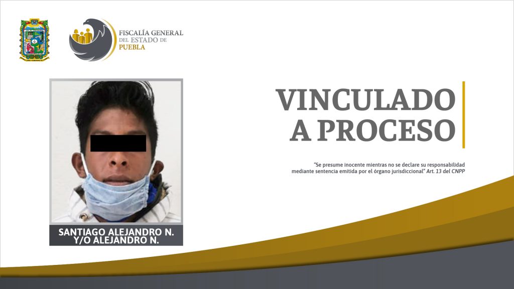 Vinculado a proceso por violación equiparada contra menor de edad
