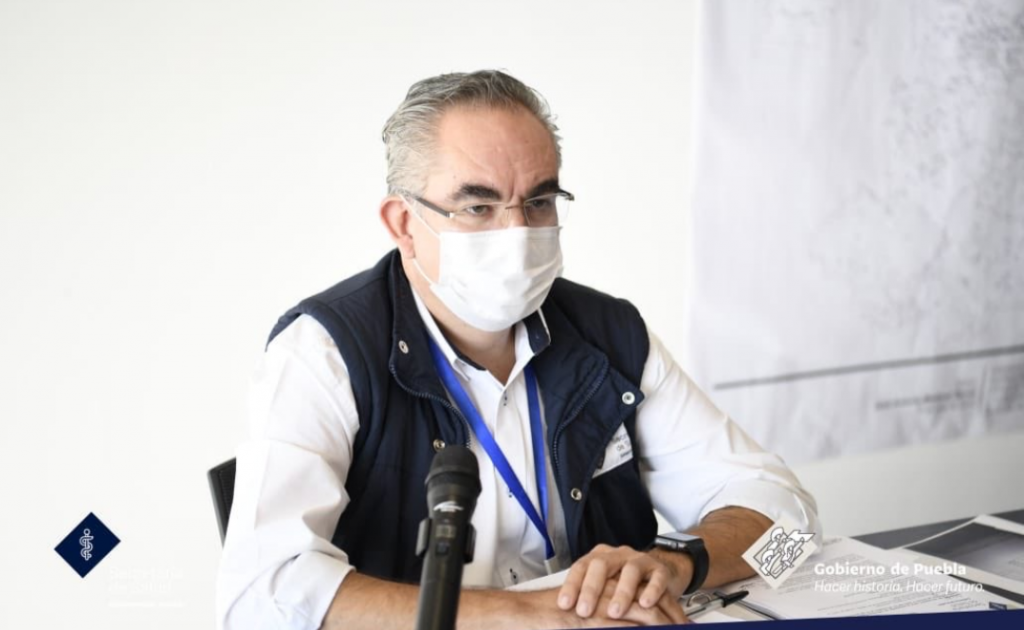 Video desde Puebla: Se registran en la entidad 11 decesos más por coronavirus, informó el secretario de Salud 