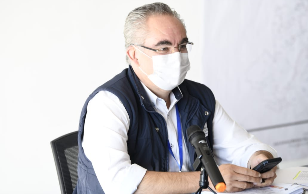 Video desde Puebla: En el estado hay 384 hospitalizados por covid, informó el secretario de Salud 