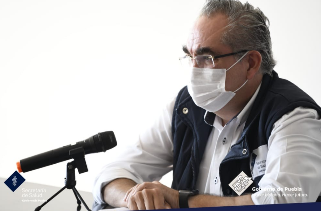 Video desde Puebla: Se confirman en el estado 33 decesos más por coronavirus, informó el titular de Secretaría de Salud