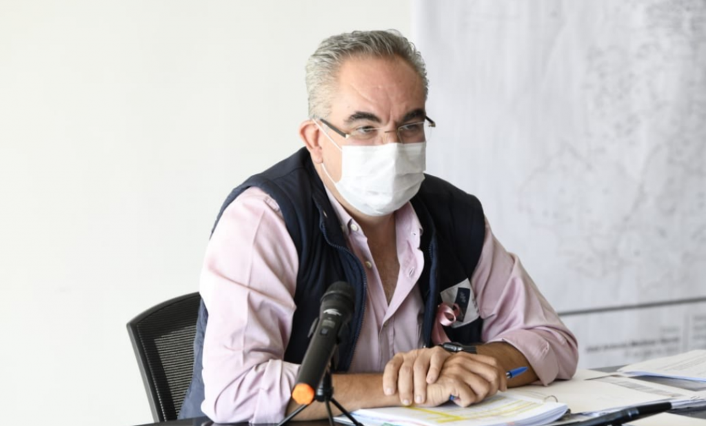 Video desde Puebla: Se suman 107 fallecidos más por coronavirus en el estado durante el fin de semana, informó el titular de la secretaría de Salud