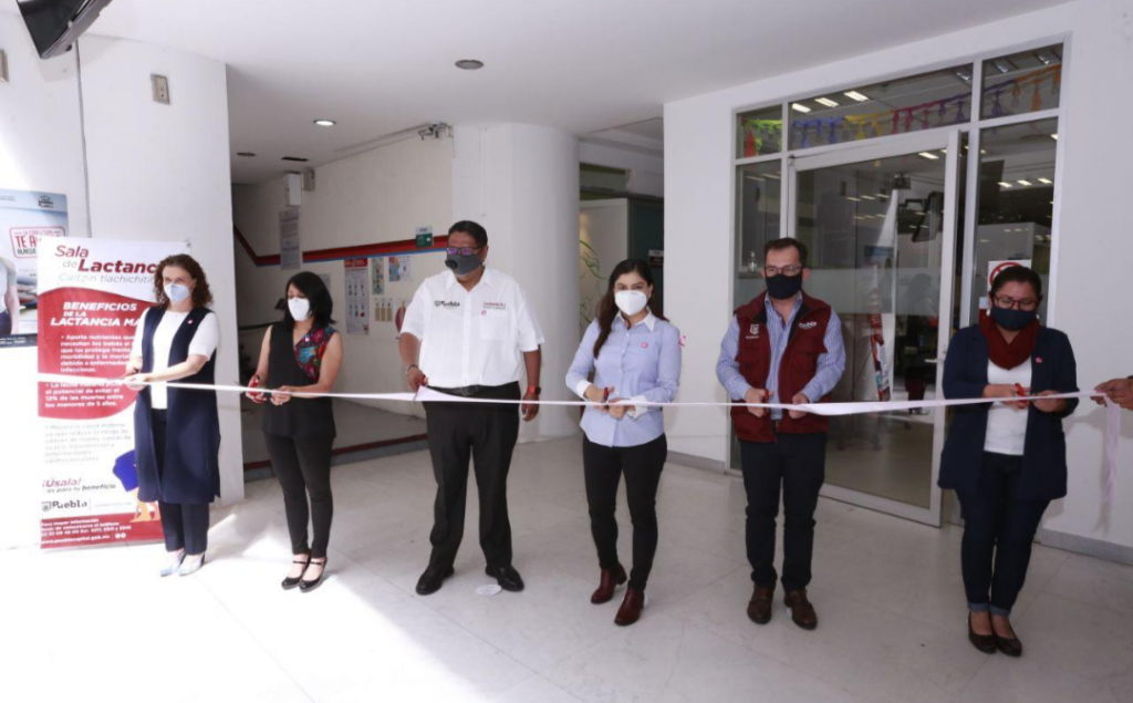 Ayuntamiento de Puebla reinaugura Sala de Lactancia en Reforma 126