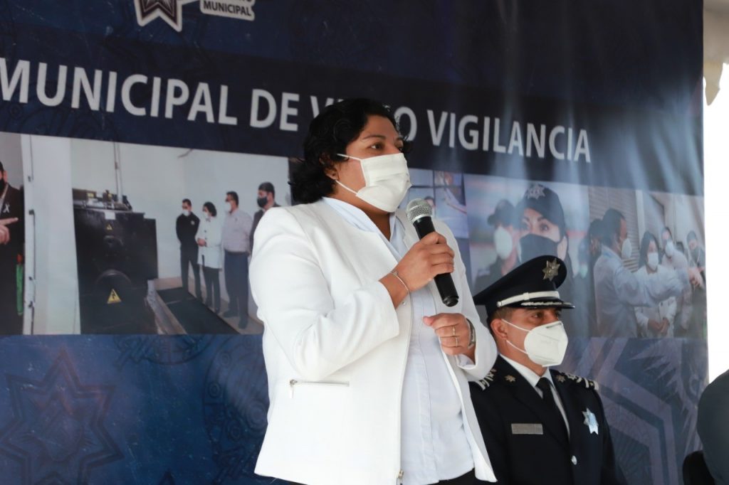 Desde San Andrés Cholula: Karina Pérez inauguró el Sistema Municipal de Videovigilancia y el Centro Estratégico de Seguridad y Emergencia