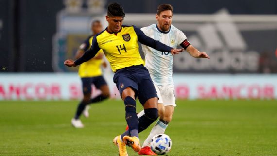 Argentina derrotó por la mínima a Ecuador en el inicio de las Eliminatorias